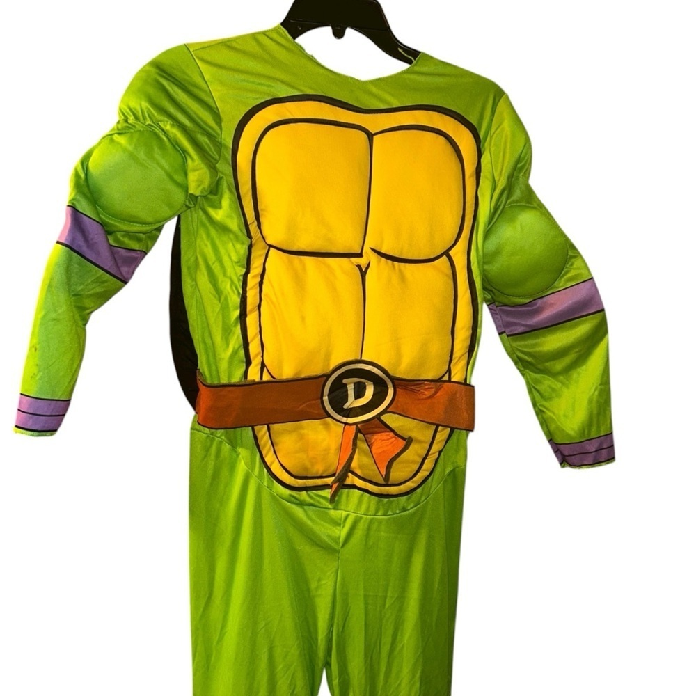 teenage mutant ninja turtle Donatello costume Large 10/12 TMNT purple turtle